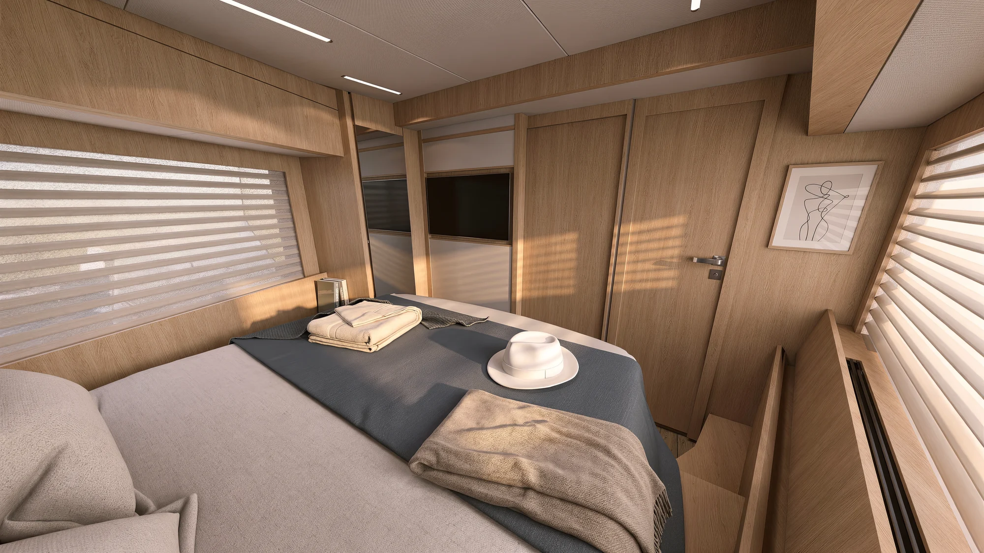 Cabine Twin — Detalhe