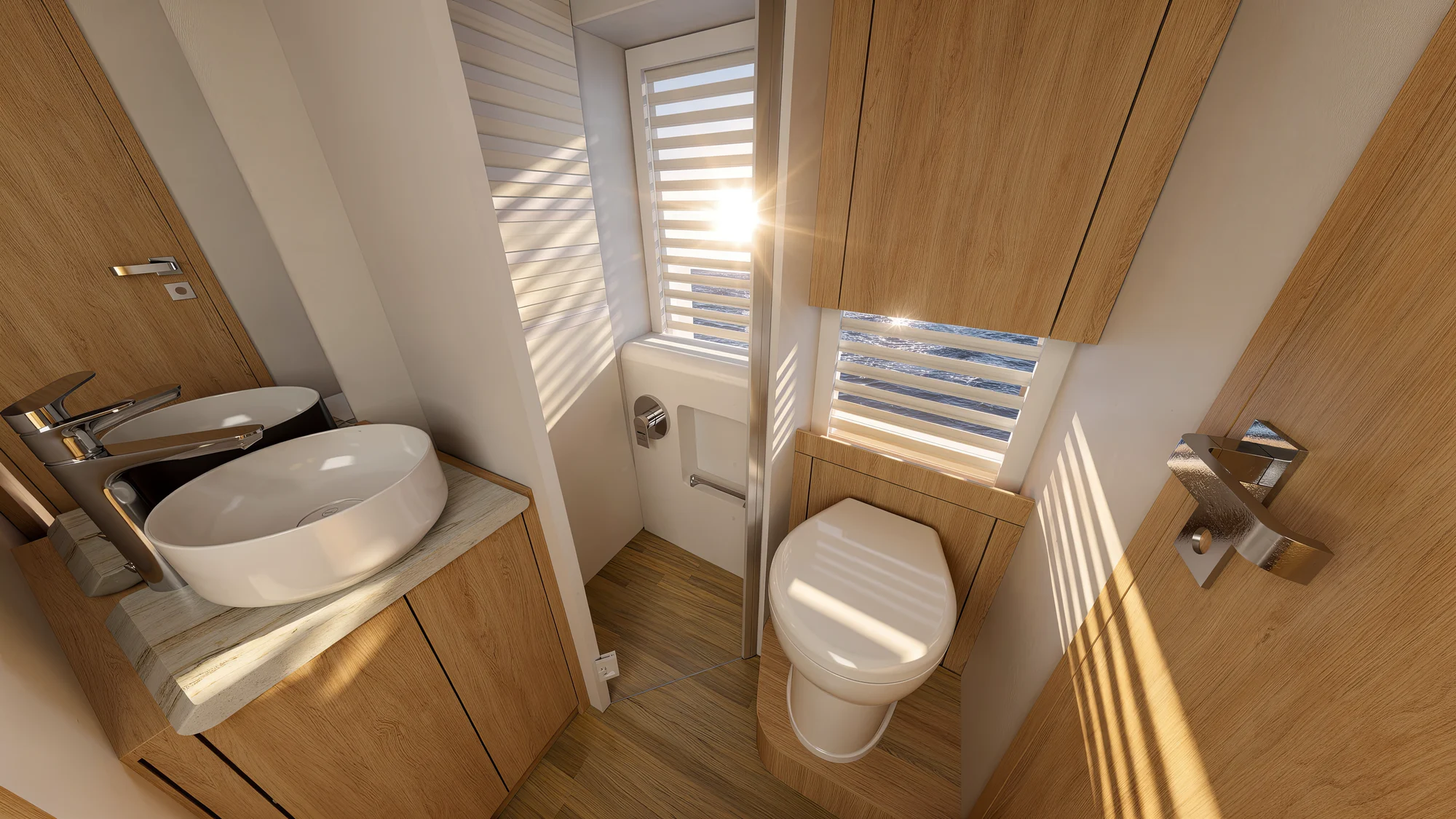 Cabine Twin — Acabamento